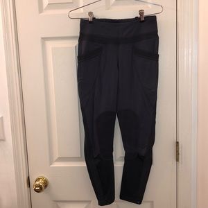 Irideon gray knee patch riding tights!